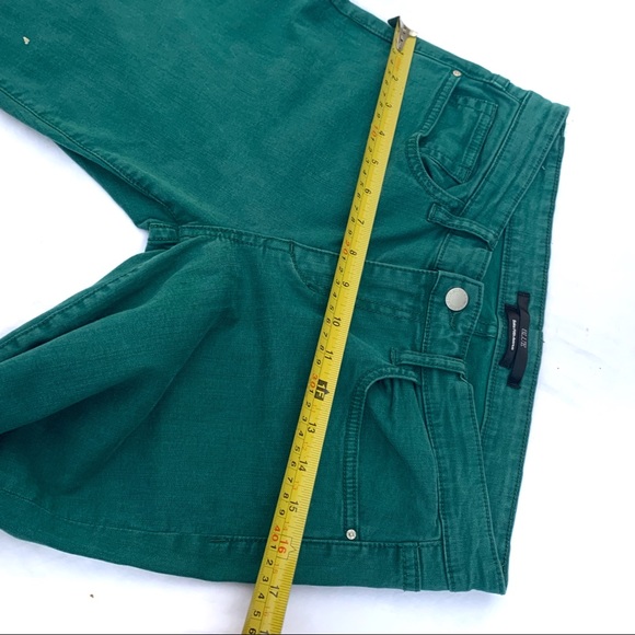 Saks Fifth Avenue Green Straight leg Jeans 29 - Picture 10 of 15